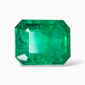 Zambian Emerald Gemstone In Octagon Cut Shape 6.24 Carats 12.3X9.7mm Size