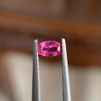 Natural Pinkish Red Spinel, 0.29 carats, Oval cut, Ring, Jewelry Making