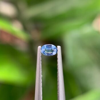 Natural Mahenge Blue Spinel, 0.09 Carats, Oval Cut, unheated