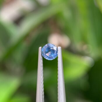Natural Mahenge Spinel Blue, 0.3 carat, Round Cut, Unheated