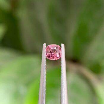 Natural Burma Spinel peach pink 0.28 carat, Cushion Cut, Untreated